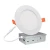 Wet Location LED 5CCT Slim Recessed Lights, 9W, 2700K/3000K/3500K/4000K/5000K - RSL4-MCT5-WP