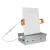 LED Square Ultra Slim Round-Back Recessed Lights - SSLRB4-MCT5