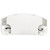 Westgate Manufacturing EL-M1 LED 2-Head Mini Emergency Light, 1.1W, 5000K - rear view showing wiring and component details.