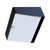 Westgate Manufacturing Solar Roadway Stud Light, 5W, 3000K - SOLR-WL1-30K-SEN-BK, black and white solar-powered road stud light with LED illumination.