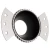 LED 4" Round Architectural Trimless Recessed Lights, 10W, 4000K - LRD-TL-10W-27K-4R-BK