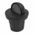 Westgate Manufacturing Integrated LED Well Lights, 6W, 3000K - WLL-157-30K-BK, black underground landscape light with a semi-circular lens for outdoor pathway lighting.