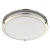 Slim Double-Ring Flush Mount Lights, 15W, 2700K/3000K/3500K/4000K/5000K - FDLS-12-MCT5