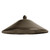 Westgate Manufacturing MODEL 21 Aluminum Path Light Cap, Orb - outdoor pathway lighting accessory in a dark bronze finish.