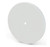 Westgate Manufacturing 5-inch Auxiliary Blank Canopy for Suspension Cables, White, round canopy with central hole.