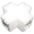 LED 2-3/4" Superior Architectural Seamless Linear Corner Fixtures - SCX-X-30K
