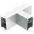LED Superior Architectural Seamless Linear Light Corner Fixture - SCX2-T-MCT4