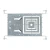 3",4",6" (Adjustable) Square Galvanized Plate with Bar Hangers - SSL-346-RIBH