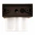 Westgate Manufacturing LVW - 12V LED Mini Wall Sconce, 6W, 3000K/4000K/5000K - LVW-110-UD-MCT-ORB, back view showing mounting base and LED light fixture.