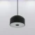 5" Mini Pan Pendant with 4.5" Cord, 10W, 2700K/3000K/3500K/4000K/5000K - LCFPM-MCT5-BK