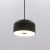 5" Mini Pan Pendant with 4.5" Cord, 10W, 2700K/3000K/3500K/4000K/5000K - LCFPM-MCT5-BK