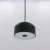 5" Mini Pan Pendant with 4.5" Cord, 10W, 2700K/3000K/3500K/4000K/5000K - LCFPM-MCT5-BK