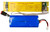 Westgate Manufacturing INTEGRATED 50-150VDC 20W Li-Io, Emergency Battery Backups, with yellow control module and blue lithium-ion battery for emergency power backup in electronic systems.