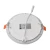 Wet Location LED 5CCT Slim Recessed Lights, 15W, 2700K/3000K/3500K/4000K/5000K - RSL6-MCT5-WP