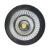 6" Short Round Architectural Ceiling & Suspended Cylinder Lights, 18W/24W/30W, 3000K/4000K/5000K - CMC6S-MCTP-DD-BK