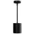 Westgate Manufacturing 6-inch Short Round Architectural Ceiling and Suspended Cylinder Lights, 18W/24W/30W, customizable color temperature options 3000K, 4000K, 5000K, model CMC6S-MCTP-DD-BK, black finish.