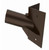 Westgate Manufacturing ANGLED CORNER WALL MOUNT ARM, 2-3/8 inch Diameter, Bronze finish, wall mount bracket for supporting fixtures or equipment.