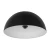 5CCT Integrated LED Modern Dome Pendant Lights, 25W, 2700K/3000K/3500K/4000K/5000K - LCFD-MCT5-BK