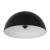 5CCT Integrated LED Modern Dome Pendant Lights, 25W, 2700K/3000K/3500K/4000K/5000K - LCFD-MCT5-BK
