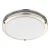 Slim Double-Ring Flush Mount Lights, 24W, 2700K/3000K/3500K/4000K/5000K - FDLS-14-MCT5
