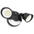X-Gen Advance Security Lights with PIR Sensor, 16W-25W, 3000K/4000K/5000K - SLX-2H-MCTP-BK-P