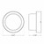 Westgate Manufacturing OUTDOOR IP65 DOUBLE LENS 12W, LRS-E LED Multi-CCT Architectural Wall Light With Dual Lens, technical drawing showing front and side views with dimensions.