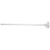 Westgate Manufacturing FLOOD LIGHT WALL-MOUNTING ARM 24in, WHITE, wall-mounting arm for flood lights with a length of 24 inches in white color.