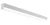 1-Inch Wide Linear T-Grid Mounting or Suspension Lights, 20W/30W/40W, 3000K/3500K/4000K - SCXT-4FT-20-40W-MCTP-D-DL