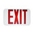 Westgate Manufacturing 2-in-1 LED Color-Selectable Universal Exit Sign, 1W, 1001K, off-white with illuminated red 'EXIT' sign for emergency lighting.