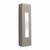 Westgate Manufacturing CREST WALL SCONE COVER with aperture, beige outdoor wall light fixture with rectangular design.