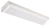 Westgate Manufacturing 2ft. LED Economy Wrap-Around Fixtures, 20W, 3000K/4000K/5000K - WAE-2FT-MCT-DT, image showing the LED light fixture with a sleek, white wrap-around design for commercial or industrial lighting applications.