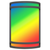 Westgate Smart Lighting 7-Inch Wide RGB Outdoor/Indoor LED Decorative Wall Sconce, 15W - LDS-RGBW-BK