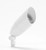 Westgate Manufacturing INTEGRATED ALUM. LED SPOT LIGHT AC/DC12-24V 7W 3CCT 3/4/5K 700LM - WHITE, modern white LED spotlight with adjustable mount for versatile illumination.