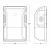 LED Wall Packs-LESW - LED Small Non-Cutoff Wall Packs with Photocell-LESW-15W-30K-P