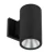 4" LED Wall Mount Cylinder Lights, 15W, 3000K/4000K/5000K - WMC-DL-MCT-BK-DT