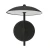 Integrated LED Modern Wall Sconce, 10W, 2700K/3000K/3500K/4000K/5000K - LCFI-WS-BK