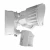 LED Security Lights>SL-P - LED Security Light with Dimming PIR Sensor>SL-30W-50K-WH-P - SL-30W-50K-WH-P