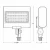 LFX LED Small Multi-Power High Lumen Flood Light with 1/2" Knuckle - LFX-SM-10-30W-30K-KN