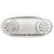Westgate Manufacturing LED Wet Location 2-Head Emergency Light, 6W, 6151K - white weatherproof emergency lighting fixture with dual LED heads for outdoor use.