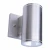 2" CCT-Adjustable LED Outdoor Cylinder Lights, 6W, 3000K/4000K/5000K, Brushed Nickel - WMC2-DL-MCT-BN-DT