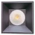 4" Square Surface/Pendant Cylinder, 9W/12W/15W, 3000K/4000K/5000K - CMCS4S-MCTP-DD-BK
