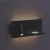 Westgate Manufacturing Bedside Horizontal Left Side Reading Lamp with Backlight, 10W, 3000K - BRL-SHL-WCH-BK, mounted on a wall with adjustable flexible LED light and a built-in backlight for bedside illumination.