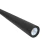 Westgate Manufacturing Power & CCT Adjustable Tapered Pendant with 6Ft Adj. Cord, 3W/6W/9W, 3000K/4000K/5000K - LCFT-MCTP-BK, close-up of the black tapered pendant with LED light at the end.