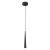 Westgate Manufacturing Power & CCT Adjustable Tapered Pendant with 6Ft Adj. Cord, 3W/6W/9W, 3000K/4000K/5000K - LCFT-MCTP-BK, modern black pendant light with adjustable length and multi-color temperature options.