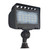 Westgate Manufacturing 12V Architectural LED Flood 23W, image of a black outdoor LED floodlight with multiple LED bulbs on the front panel.