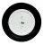 LED Multi-CCT Modern Flush Mount Drum Lights, 25W, 3000K/4000K/5000K - FCD-13-MCT-BG