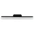 Westgate Manufacturing Wide PMMA Lens Vanity Light, 24W, 2700K/3000K/3500K/4000K/5000K - LVP-24-MCT5-BK, modern black and white LED vanity light with adjustable color temperature.