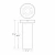 3" Round Architectural Ceiling & Suspended Cylinders, 5W/7W/9W, 3000K/4000K/5000K - CMC3-MCTP-DD-BK