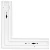 LED L-Shape 2-3/4" Superior Architectural Seamless Linear Lights, 20W, 3000K/3500K/4000K/5000K - SCX-L1FT-20W-MCT4-D