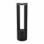 Westgate Manufacturing MODEL OPERA PATH LIGHT 23in, LAL-12V Area Lights, outdoor pathway lighting fixture with a sleek black design and modern curved top.